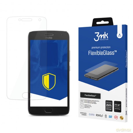 Lenovo Moto G5 Plus - 3mk szkło hybrydowe