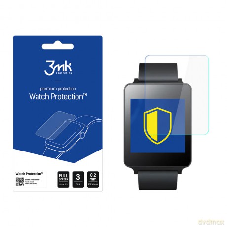 LG G Watch Buddy W100 - 3mk folia ochronna