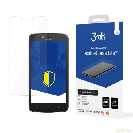 Motorola Moto C Plus - 3mk szkło hybrydowe