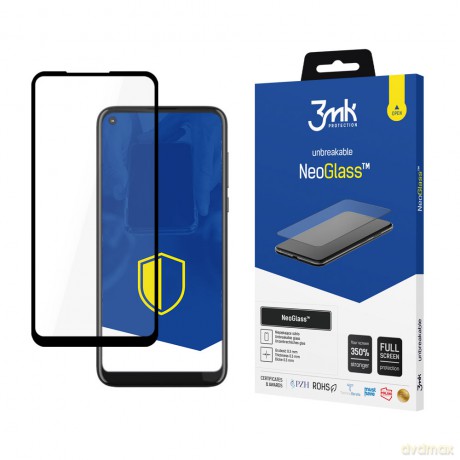 Motorola Moto G Fast Black - 3mk NeoGlass szkło hartowane