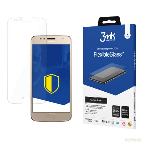 Motorola Moto G5s - 3mk szkło hybrydowe