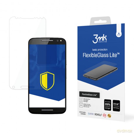 Motorola Moto X Style - 3mk szkło hybrydowe