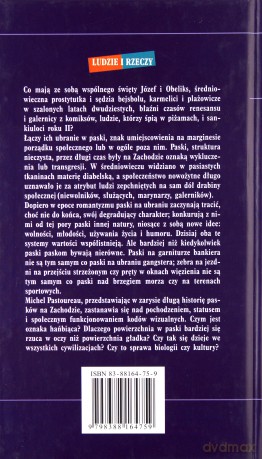 Diabelska Materia Historia Pasków I Tkanin W Paski - Michel Pastoureau [KSIĄŻKA]