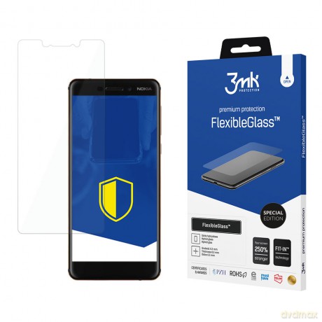 Nokia 6.1 2018 - 3mk Special Edition szkło hybrydowe