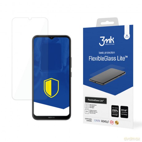 Nokia C21 Plus - 3mk szkło hybrydowe