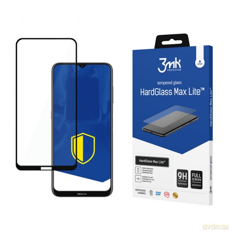 Nokia G10 Black - 3mk szkło hybrydowe