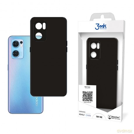 Oppo Reno 7 SE 5G - 3mk Matt Case black