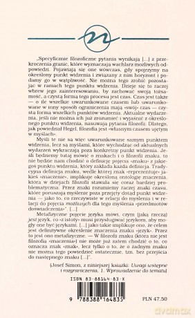 Filozofia Znaku - Josef Simon [KSIĄŻKA]