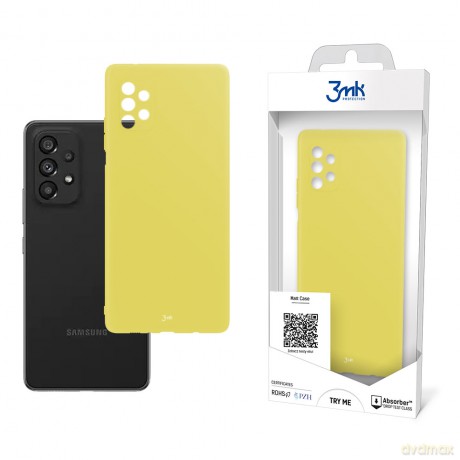 Samsung Galaxy A53 5G - 3mk Matt Case lime
