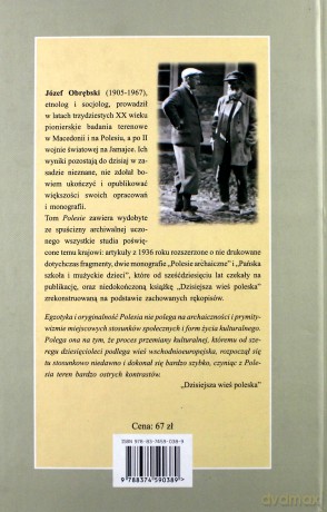 Polesie Studia Etnosocjologiczne (twarda) - Józef Obrębski [KSIĄŻKA]