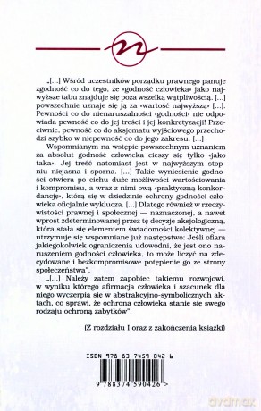 Godność Człowieka A Życie Ludzkie - Eduard Picker [KSIĄŻKA]