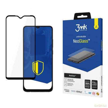 Samsung Galaxy M02s Black - 3mk NeoGlass szkło hartowane