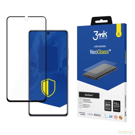Samsung Galaxy S10 Black - 3mk NeoGlass szkło hartowane