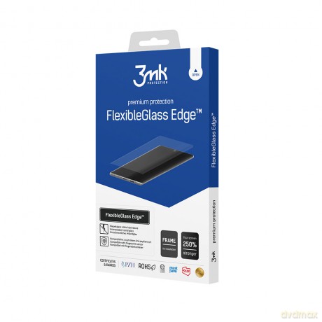 Samsung Galaxy S20 Plus 5G Black - 3mk Edge szkło hybrydowe