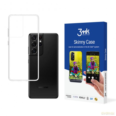 Etui do Samsung Galaxy S21 Ultra 5G - 3mk Skinny Case