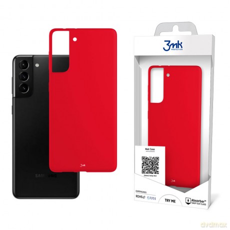 Samsung Galaxy S21+ 5G - 3mk Matt Case strawberry