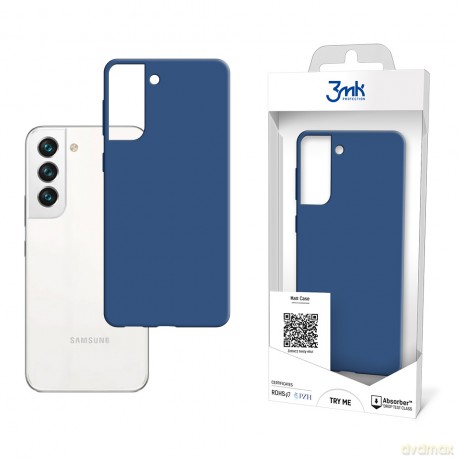 Etui do Samsung Galaxy S22 - 3mk Matt Case blueberry