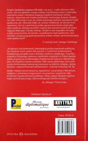 Spotkania Z Utopią W XXI Wieku (twarda) - Piotr Żuk [KSIĄŻKA]