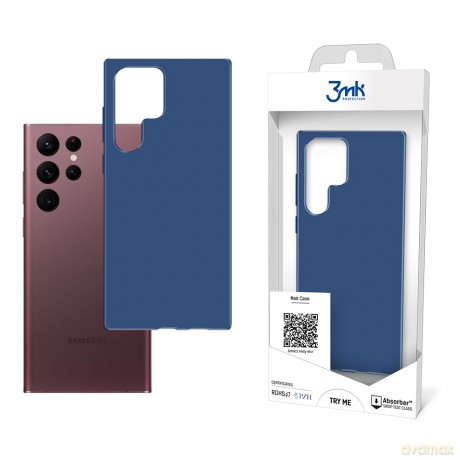 Samsung Galaxy S22 Ultra - 3mk Matt Case blueberry