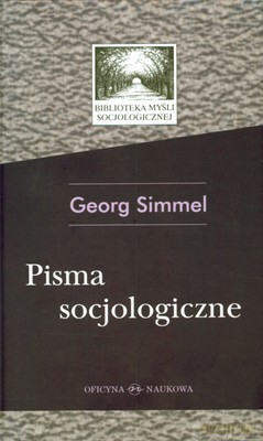 Pisma Socjologiczne (twarda) - Georg Simmel [KSIĄŻKA]
