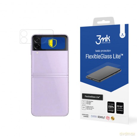 Samsung Galaxy Z Flip 3 5G (Front) - 3mk szkło hybrydowe