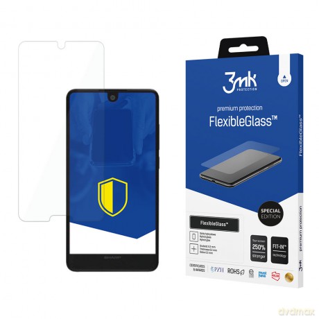 Sharp Aquos C10 - 3mk Special Edition szkło hybrydowe