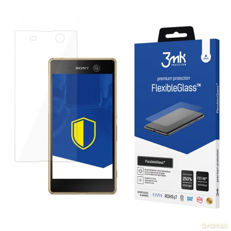 Sony Xperia M5 - 3mk szkło hybrydowe