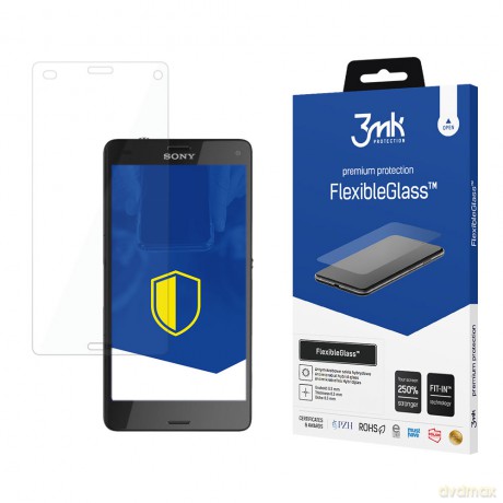 Sony Xperia Z3 Compact D5803 - 3mk szkło hybrydowe