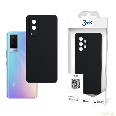 Vivo V21e - 3mk Matt Case black