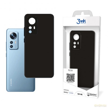 Xiaomi 12/12X - 3mk Matt Case black