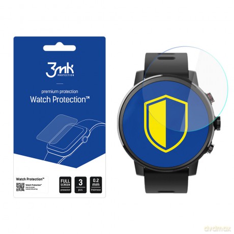Xiaomi Amazfit Stratos 2 - 3mk folia ochronna na zegarek