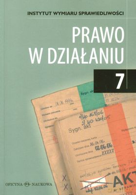 Prawo W Działaniu - Elżbieta Holewińska-Łapińska [KSIĄŻKA]