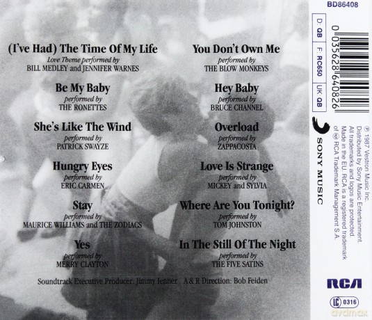 Dirty Dancing Soundtrack [CD]