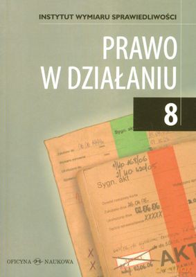 Prawo W Działaniu Tom 8 [KSIĄŻKA]