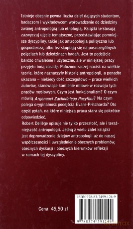 Historia antropologii - Robert Deliege [KSIĄŻKA]