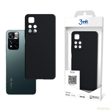 Xiaomi Redmi Note 11 Pro 4G/5G - 3mk Matt Case black