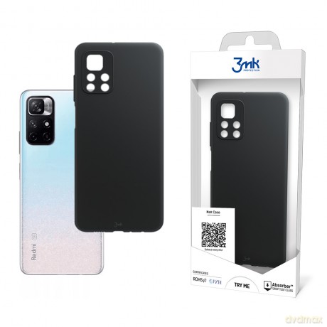 Xiaomi Redmi Note 11/11s 4G - 3mk Matt Case black