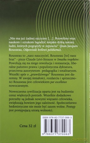 Rousseau- Człowiek Czy Obywatel - Robert Spaemann [KSIĄŻKA]