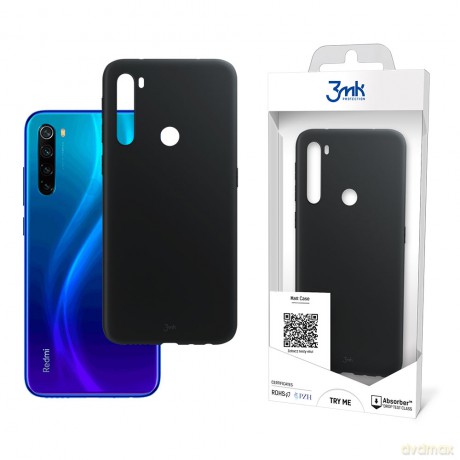 Xiaomi Redmi Note 8 - 3mk Matt Case black