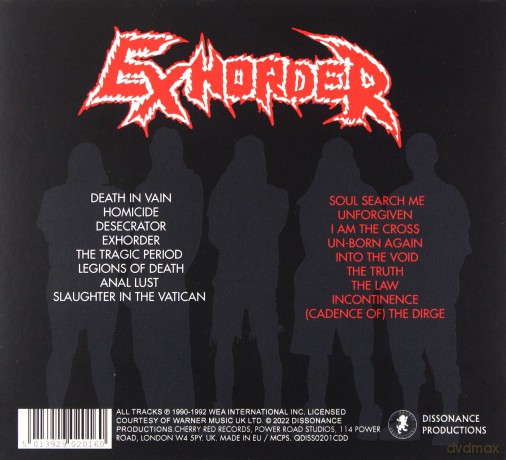 Exhorder: Slaughter In The Vatican The Law [2CD]