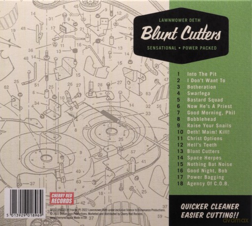 Lawnmower Deth: Blunt Cutters (digipack) [CD]