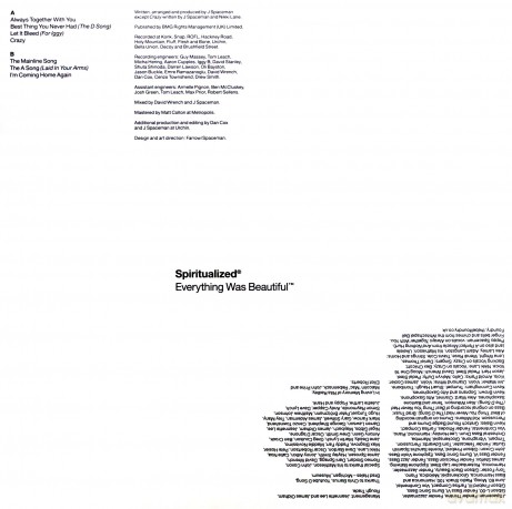 Spiritualized: Everything Was Beautiful [Winyl]