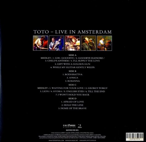 Toto: 25th Anniversary - Live In Amsterdam [2xWinyl]