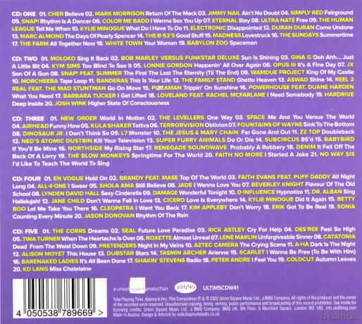 Ultimate 90s Anthems [5CD]