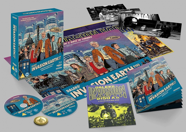 Daleks' Invasion Earth 2150 A.D. [Blu-Ray 4K]+[Blu-Ray]