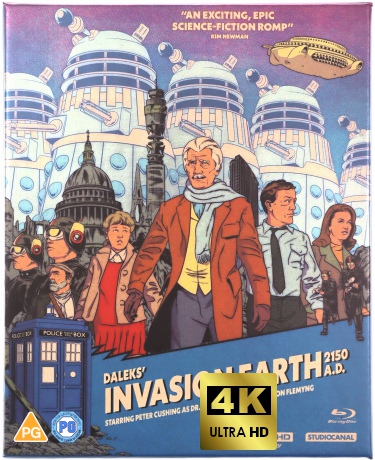 Daleks' Invasion Earth 2150 A.D. [Blu-Ray 4K]+[Blu-Ray]