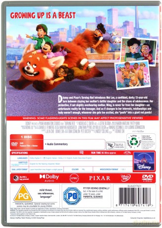 Turning Red (To nie wypanda) (Disney) [DVD]