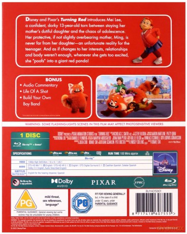 Turning Red (To nie wypanda) (Disney) [Blu-Ray]