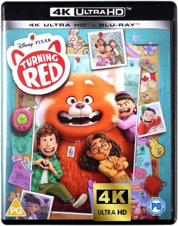 Turning Red (To nie wypanda) (Disney) [Blu-Ray 4K]+[Blu-Ray]