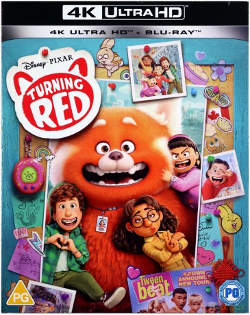 Turning Red (To nie wypanda) (Disney) [Blu-Ray 4K]+[Blu-Ray]